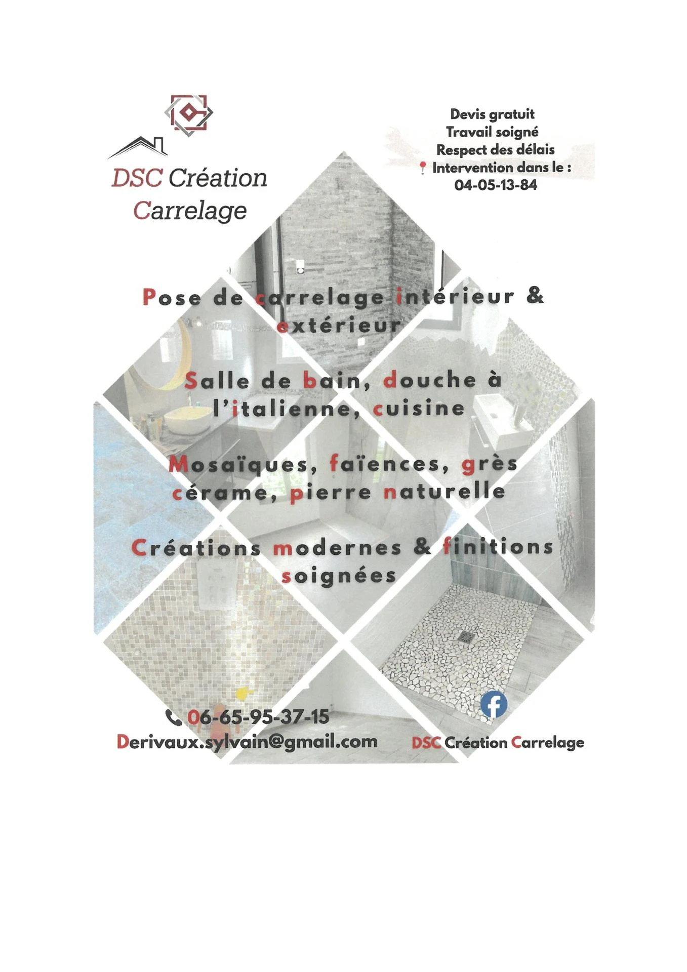 Flyer DSC Carrelage