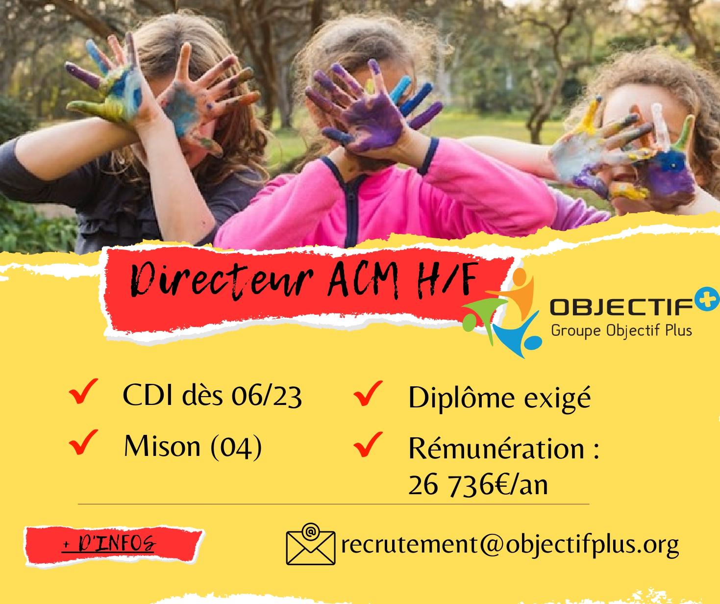 Objectif directeur acm h f